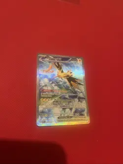 Pokemon TCG Zapdos EX Card 202/165 Scarlet Violet-151 - Image 1