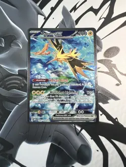 Pokemon TCG Zapdos EX Card 202/165 Scarlet Violet-151 Sir - Image 1
