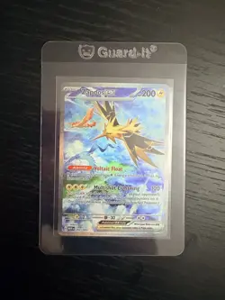 Pokemon TCG Zapdos EX Card 202/165 Scarlet Violet-151 Sir, Near Mint - Image 1