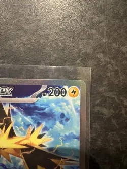 Pokemon TCG Zapdos EX 202/165 Scarlet Violet 151 Special Illustration Rare - Image 3