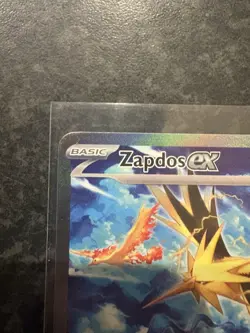 Pokemon TCG Zapdos EX 202/165 Scarlet Violet 151 Special Illustration Rare - Image 4