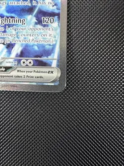Pokemon TCG Zapdos EX Card 202/165 Scarlet Violet-151 - Image 4