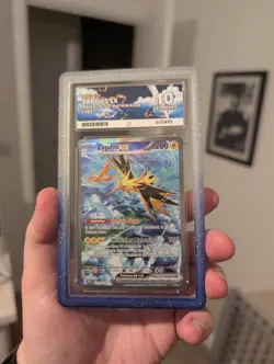 Pokemon TCG Zapdos EX Scarlet & Violet 151 Card 202/165 Gem Mint Ace 10 💎 - Image 1