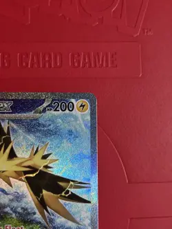 Pokemon TCG Zapdos EX Card 202/165 Scarlet Violet-151 Sir English 2023 NM - Image 2