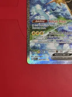 Pokemon TCG Zapdos EX Card 202/165 Scarlet Violet-151 Sir English 2023 NM - Image 4