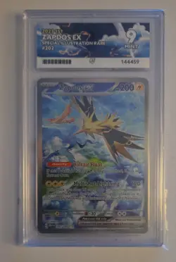 Pokemon TCG Zapdos EX Card 202/165 Scarlet Violet-151 Sir, Ace 9 - Image 2