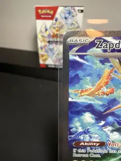 Pokemon TCG Zapdos EX 202/165 Scarlet and Violet 151 SIR Great Condition ENGLISH - Image 2