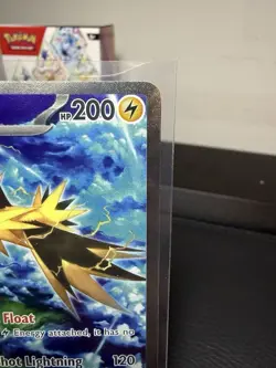 Pokemon TCG Zapdos EX 202/165 Scarlet and Violet 151 SIR Great Condition ENGLISH - Image 3