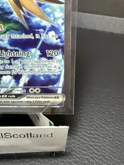 Pokemon TCG Zapdos EX 202/165 Scarlet and Violet 151 SIR Great Condition ENGLISH - Image 4