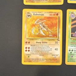 Pokemon TCG Fossil holo 6 card lot Aerodactyl Articuno Zapdos Kabutops Muk Ditto - Image 5