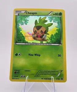 Chespin XY88 - Black Star Promo Pokemon Card TCG - NM/EX Unplayed - Image 1