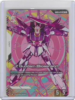 Z Gundam Biosensor Alternate Art Foil - GD03-071 R+ - Gundam TCG Card Game Mint - Image 1