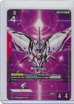 Bertigo Alternate Art Foil - GD03-037 R+ - Gundam TCG Card Game - Mint - Image 1