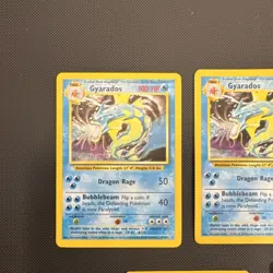 Pokemon TCG Gyarados Base Set Base Set 2 Team Rocket 5 card Holo lot to - Image 2
