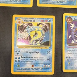 Pokemon TCG Gyarados Base Set Base Set 2 Team Rocket 5 card Holo lot to - Image 5