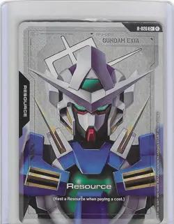 Gundam Exia Resource Foil - R-026 C+ - Gundam TCG Card Game - Image 1