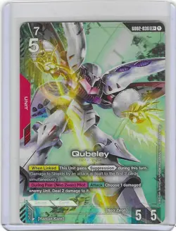 Qubeley LR+ GD02-036 - ALT Art - Gundam Card Game - Dual Impact - Near Mint - Image 1