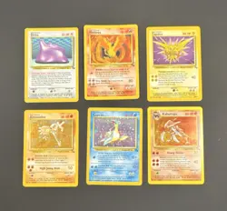 Pokemon TCG Fossil Holo 6 card lot - Image 1
