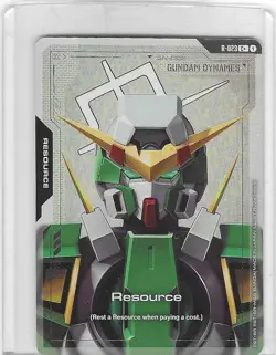 Resource (Gundam Dynames) R-023 C+ Steel Requiem Gundam Card Game - Image 1