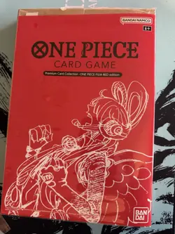 One Piece TCG Premium Card Collection Film Red Edition- ENG Factory Sealed New - Image 1