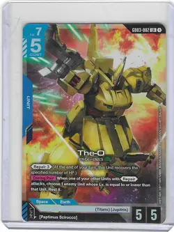 The-O GD03-002 - LR Gundam Card Game - Steel Requiem - Mint - Image 1