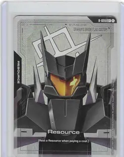 Resource R-028 C+ Gundam Card Game - Steel Requiem - Mint - Image 1
