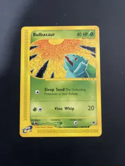 Pokemon TCG Bulbasaur Expedition Base Set Card 95/165 - Image 1