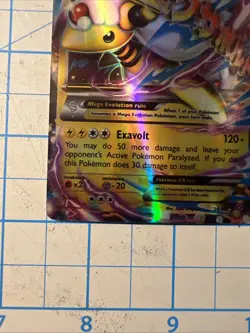 Custom M Ampharos Ex Fun Fan Art (Custom Made Card) Pokemon Card - Image 5