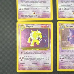 Pokemon TCG Fossil Holo 4-Card Lot Haunter x2 Hypno Gengar - Image 4