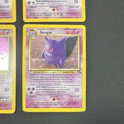Pokemon TCG Fossil Holo 4-Card Lot Haunter x2 Hypno Gengar - Image 5