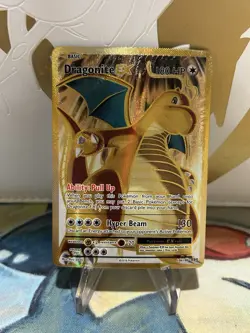 Dragonite EX 106/108 Pokemon Evolutions XY Full Art Ultra Rare Card LP - Image 1