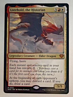 Lorehold the Historian Borderless Mythic SOS #284 MTG Near Mint - Image 1