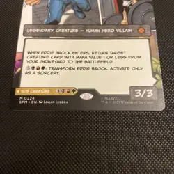 Eddie Brock (0224) (Borderless) Marvel's Spider-Man Regular MTG - Image 3