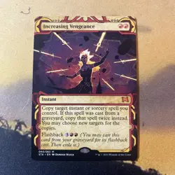 MTG / Increasing Vengeance - Borderless Showcase - Nm - Image 1