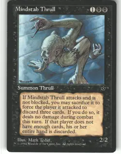 Mindstab Thrull (Tedin) - Fallen Empires - MTG - Common - # - NM - Image 1