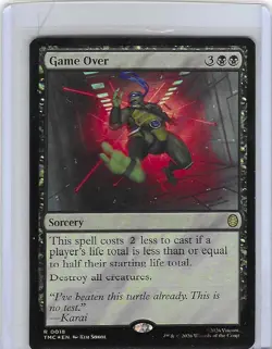 Game Over #18 Surge Foil R - Teenage Mutant Ninja Turtles - TMNT - Image 1