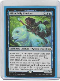 Minn, Wily illusionist #16 R - NM - Magic the Gathering - Regular- MTG - Image 1