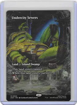 Undercity Sewers #20 M - Teenage Mutant Ninja Turtles TMNT MTG - Non-Foil - Mint - Image 1