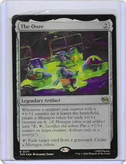 The Ooze #177 Foil R - Teenage Mutant Ninja Turtles TMNT MTG - Mint - Image 1