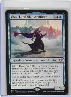 Urza, Lord High Artificer #75 M -NM - Magic the Gathering - Regular - MTG - Image 1