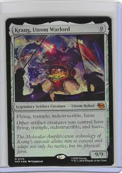Krang, Utrom Warlord #175 M Foil Teenage Mutant Ninja Turtles - TMNT - MTG Mint - Image 1