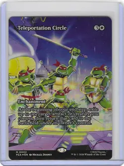 Teleportation Circle # 2 Foil M - Teenage Mutant Ninja Turtles TMNT MTG Mint - Image 1