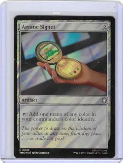 Arcane Signet #57 -Surge Foil - Teenage Mutant Ninja Turtles - TMNT MTG - Mint - Image 1