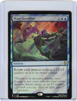 Wave Goodbye #46 Surge Foil R - Teenage Mutant Ninja Turtles TMNT - MTG - Image 1