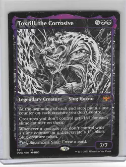 Toxrill, the Corrosive 321 M - Magic the Gathering - Shiwcase MTG - Near Mint - Image 1