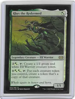 Rhys the Redeemed #213 R -NM - Magic the Gathering - Foil - MTG - Image 1