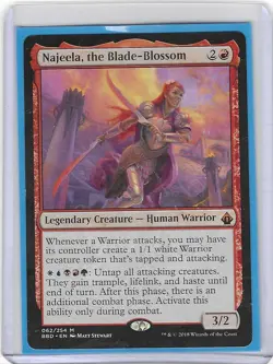 Najeela, the Blade-Blossom # 62 M- NM - Magic the Gathering - Regular - MTG - Image 1