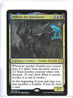 Wilhelt, the Rotcleaver #2 M -NM - Magic the Gathering - Foil - MTG - Image 1