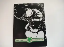 1x Forest Altered Art Hand Drawn MTG Basic Land AA9918 by SpellBound - Image 1