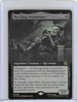 Rat King Verminister #266 Foil R - Teenage Mutant Ninja Turtles TMNT - MTG - Image 1